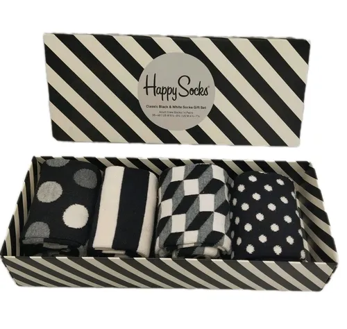 Happy Socks Multi Color Socks Gift Set Gr. 36-40 - Sportsocken für Herren, mehrfarbiges Set mit lustigen Designs, ideal als Geschenk für jeden Anlass.