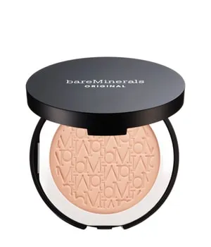 bareMinerals Gesichts-Make-up Foundation Original Pressed Powder Foundation SPF 15 06 Neutral Ivory - Make-up mit variabler Deckkraft für ein natürlich leuchtendes Finish. Talc-frei, vegan und dermatologisch getestet mit mineralischem Lichtschutzfaktor 15 für zusätzlichen UV-Schutz.