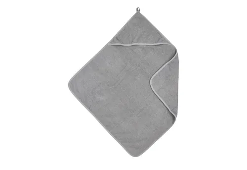 Meyco Baby Kapuzenhandtuch Grey, Frottee (100% Baumwolle, 1-St), 75x75cm