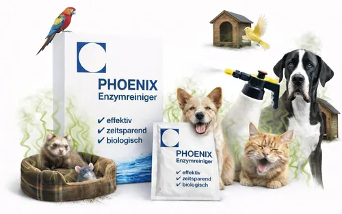 Tiergeruch Entferner 1000g (50L) Enzymreiniger | PHOENIX