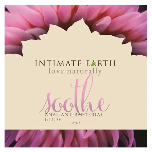 Intimate Earth Soothe Anal Gleitgel 3ml Sachet vegan bio Toysafe Reisegröße