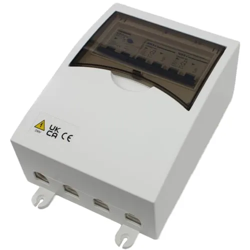 Sicherungskasten + FI Schalter 30 mA + Sicherungsautomat 10A + 16A Wohnwagen Wohnmobil Caravan Boot 230V