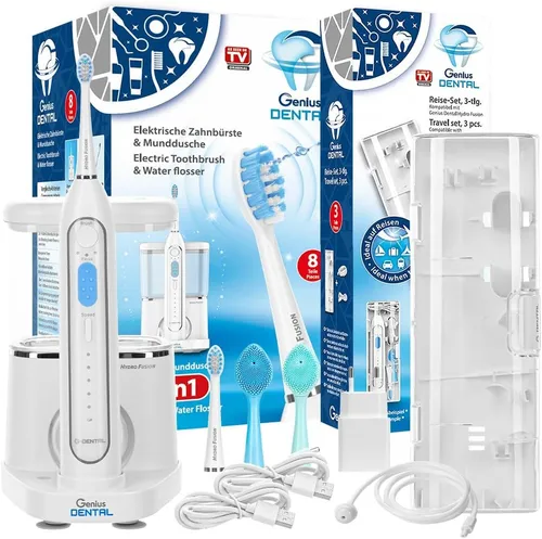 Genius Dental Hydro Fusion 2 in 1 Elektrische Zahnbürste