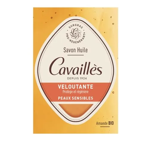 Cavaillès Öl-Samtige Seife - Die Cavaillès Öl-Samtige Seife bietet eine sanfte Reinigung mit Bio-Mandelöl und Arganextrakt. Sie verwandelt sich in einen seidigen Schaum und ist ideal für empfindliche Haut. Verpackt in 100% recycelbarem Karton, ist sie eine umweltfreundliche Wahl.