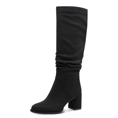 Tamaris Damen Stiefel Leder schwarz 39