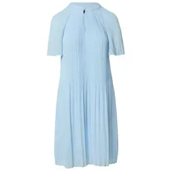 comma Fließendes Plissee-Kleid aus Chiffon von comma,