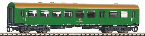 Piko 47615 TT Rekowagen 2. Klasse Gepäckabteil DB AG - Personenwagen für Spur TT, Epoche V, ideal für detailgetreue Modellbahn-Layouts mit Gepäckabteil für zusätzlichen Stauraum.