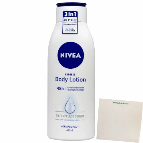 usy Bundle für Nivea Body Feuchtigkeitslotion (400ml Flasche) + usy Block