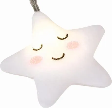 Kleine Kuschelhelden Sternchen-Lichterkette