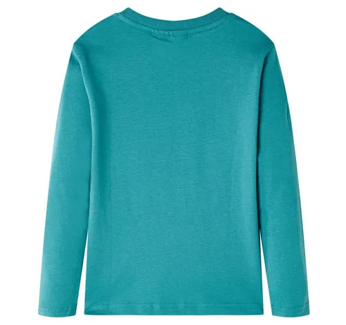 vidaXL T-Shirt Kinder-Langarmshirt Dunkelblau 104