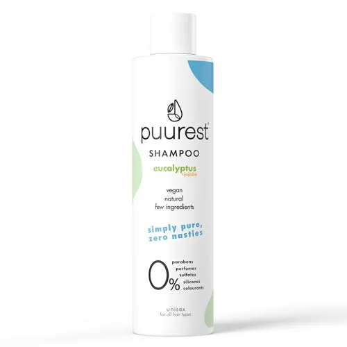Puurest Shampoo ohne sulfate parabene und silikone, ohne alkohol, ohne salz