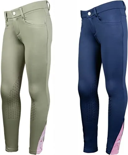 HKM Horse Spirit Hose Dunkelblau 158/164