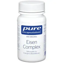Pure Encapsulations Eisen Complex Kapseln 30 St - Nahrungsergänzungsmittel zur gezielten Eisenversorgung mit hochwertigen Vitalstoffen, ideal für eine optimale Gesundheit.