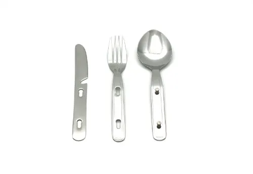 GRÄWE® Campingbesteck/Outdoorbesteck 3-teilig