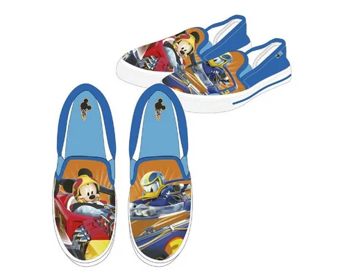 Disney Mickey Mouse Kinderhausschuhe – Bequeme Hausschuhe für Jungen und Mädchen in Blau Hausschuh