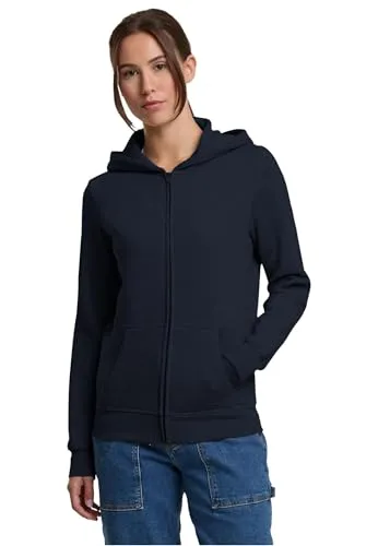 Urban Classics Damen Basic Essential Zip Hoody – Lässiger Kapuzenjacke für Alltag & Freizeit – Marine, 5XL - Vielseitiger Zip Hoodie im Regular Fit, ideal für entspannte Tage. Der praktische Reißverschluss ermöglicht schnelles Umstylen, während das weiche Material für angenehmen Tragekomfort sorgt.