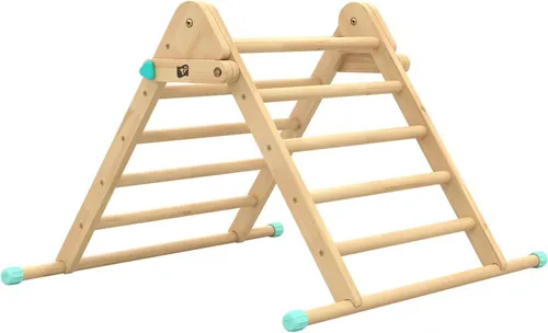 Klappbares Kletterdreieck MONTESSORI Braun