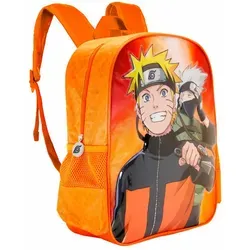 Karactermania - Premium Plecak Naruto 39cm z Motywem Akcji i Funkcjonalnością - Orange