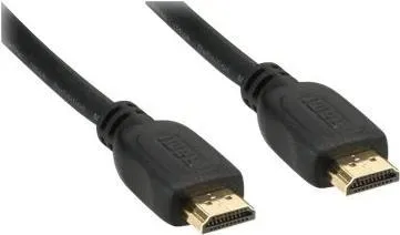 Kindermann Highspeed HDMI Kabel 10m - HiFi-Kabel mit 4K Unterstützung, ideal für gestochen scharfe Bildqualität und schnelle Datenübertragung.