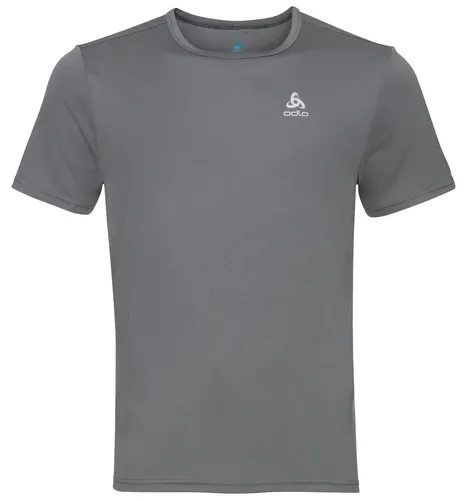 Odlo Wander- / Freizeit T-Shirt Cardada - Grau Herren L - SALE Running - Vielseitiges Funktionsshirt aus 100% Polyester mit schneller Trocknung und antibakterieller ZeroScent Technologie für angenehmen Tragekomfort.