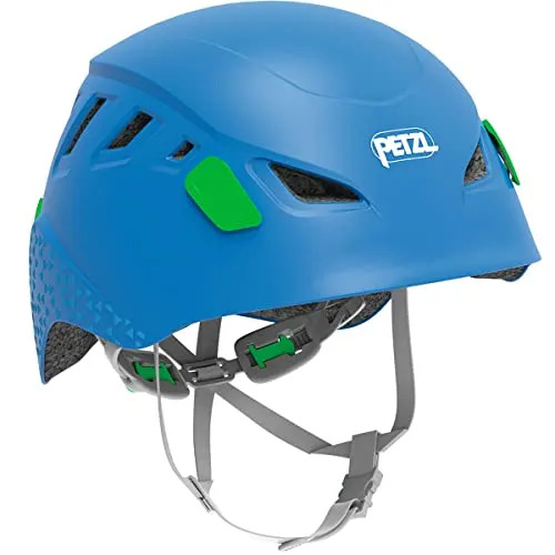 Petzl PICCHU Helm Kinder - Einheitsgröße, leichter Kletterhelm mit Belüftungszonen und waschbaren Polstern, ideal für Abenteuer in der Natur