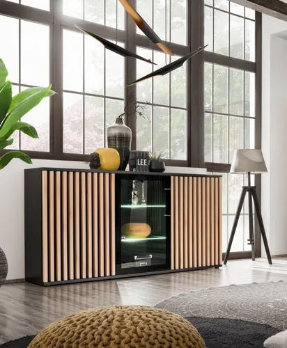 Kommoden Schwarz von ASM Möbel