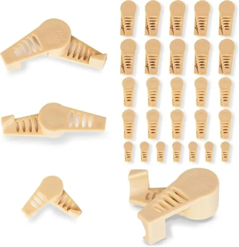 Pflanzenbieger Grow LST Clips | 0–360° Winkel Stufenlos verstellbare Pflanzenclips für gesundes Wachstum & maximale Erträge | Pflanzentraining, Zweig- & Stammstütze für Indoor & Outdoor (30 Stück) 30