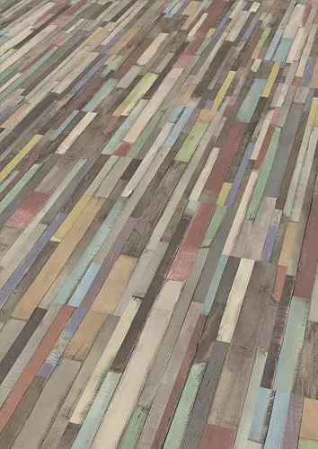 Laminat Nature Sense Dimas Wood bunt Schiffsboden 1292 x 193 x 7 mm - Laminatboden in Holzoptik, robust und pflegeleicht, ideal für stilvolle Wohnräume und gewerbliche Nutzung.