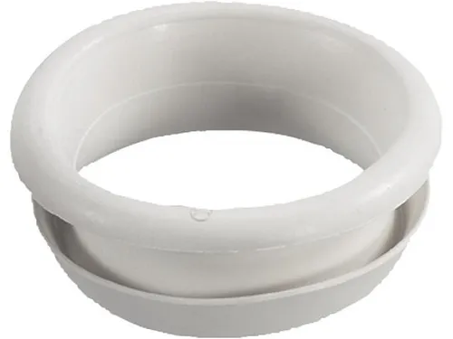 Gummi-WC-Abgangs-Verbinder WC mit innenliegendem Abgang auf Guss-Rohr NW100, hel