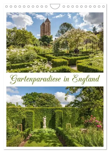 Christian Müringer | Gartenparadiese in England (Wandkalender 2026 DIN A4...