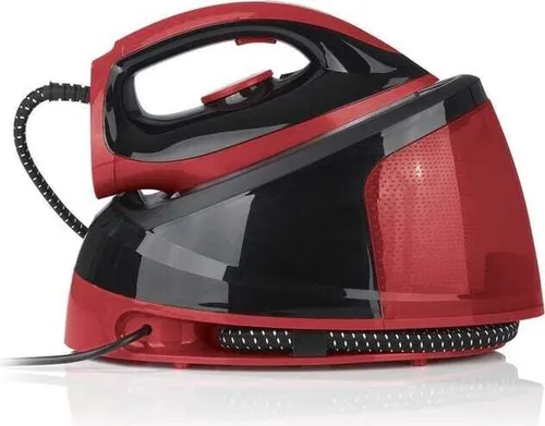 Maxxmee Dampfbügelstation 2400 W Rot-Schwarz – Effizientes Bügeln
