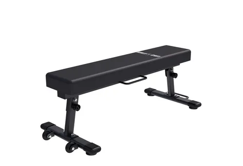 GORILLA SPORTS Klappbare Hantelbank für maximales Training - Hantelbänke, klappbar und platzsparend, mit einer maximalen Belastbarkeit von 400 kg für intensives Training.