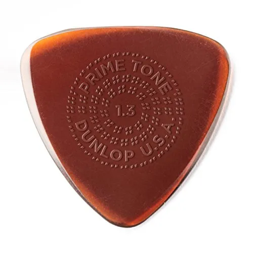 JIM DUNLOP Plektrum Primetone Klein Triangel grip 1,3 mm 12 Stück