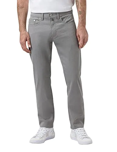 Pierre Cardin Herren Freizeithose Futureflex Lyon - Tapered Fit in Sharkgray - Moderne Jeans in Tapered Fit mit hochelastischem Futureflex-Material für optimalen Tragekomfort und eine stylische Birdseye Optik.