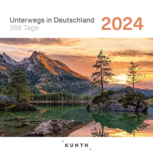 Unterwegs in Deutschland - KUNTH 366-Tage-Abreißkalender 2024: Tägliche Inspiration in Bild und Text. Kalender zum Aufhängen oder Aufstellen. (KUNTH Abreißkalender 365 Tage)
