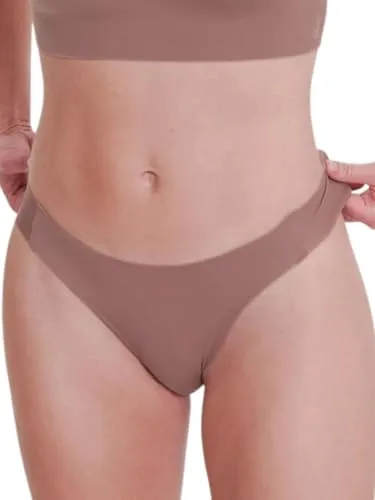 Sloggi Damen Zero Feel 2.0 High Leg, Cacao, M