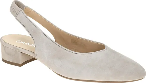 Gabor Slingpumps für Damen, Größe 37,5, grau von Gabor