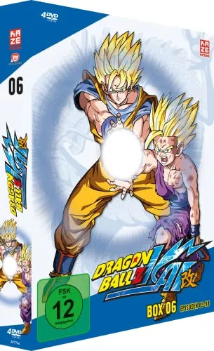 Dragonball Z Kai - TV-Serie - Vol.6 - [DVD] - Actionreiche Anime-Serie, freigegeben ab 12 Jahren, ideal für Fans von spannenden Abenteuern und packenden Kämpfen.