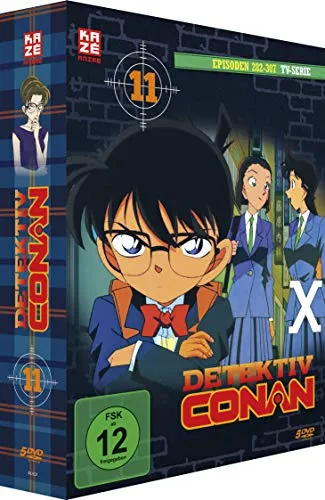 Detektiv Conan - TV-Serie - Vol.11 - [DVD] - Spannende Kriminalgeschichten für Fans, freigegeben ab 12 Jahren, ideal für junge Detektivliebhaber.