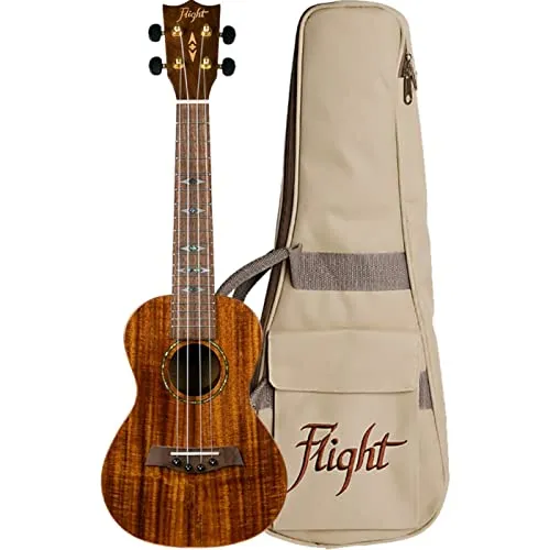 FLIGHT DUC445 Glossy Acacia Concert Ukulele