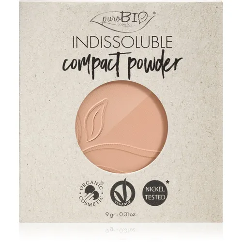 puroBIO Cosmetics Indissouble Kompaktpuder Ersatzfüllung Farbton 04 9 g