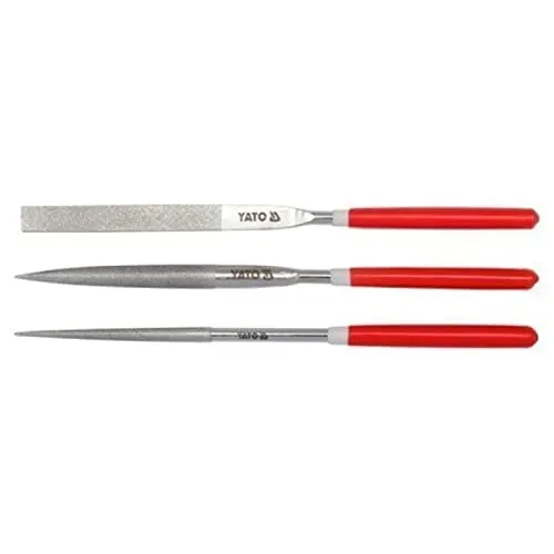 DIAMOND NEEDLE FILE SET 3PCS 5x180x70MM von YATO