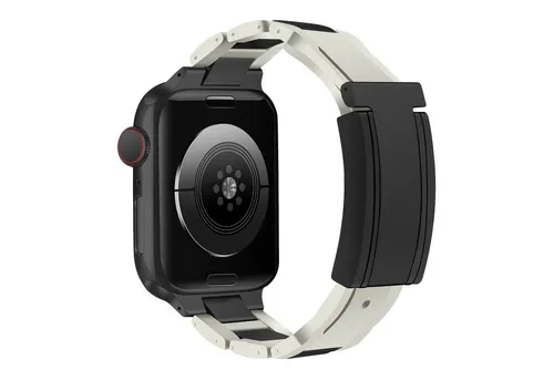Wigento Smartwatch-Armband Für Apple Watch Series 10 46mm / 9 8 7 45 / 6 SE 5 44mm Edelstahl Band, Edelstahl, Magnetverschluss, verstellbar