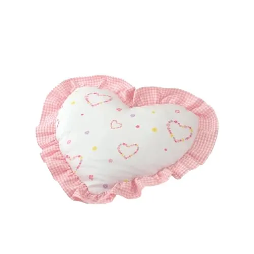 Lorena Mako-Satin Bettwäsche Lilly Herz gefüllt in pink von Lorena