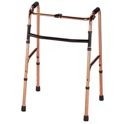Faltbares Gehgestell in Bronze