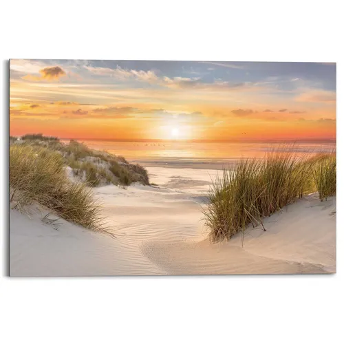 Bild BEAUTIFUL DUNES BHT 90x60x2 cm bunt Kunstdruck Gemälde Wandbild