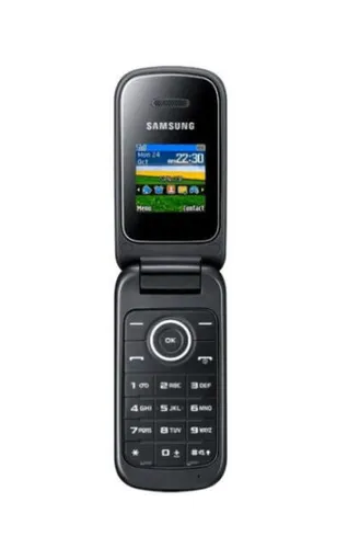 Samsung GT E1190 Klapphandy Grau (Ohne Simlock) von Samsung