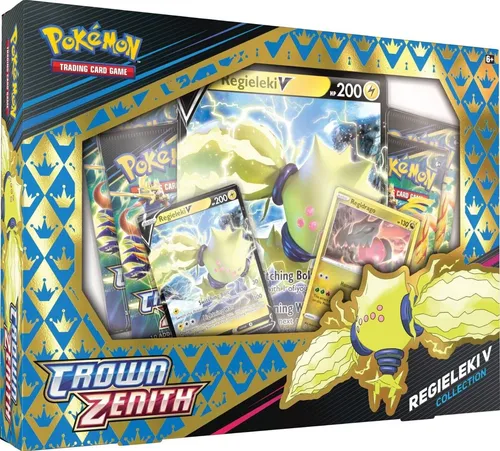 Pokémon - Regieleki V Collection Crown Zenith Booster Packs - EN OVP SEALED