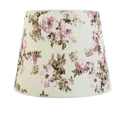 Licht-Erlebnisse Lampenschirm WILLOW - Zubehör für Leuchten: Romantischer Lampenschirm im Landhausstil mit Blumenmuster, ideal für E27 Pendelleuchten. Verleihen Sie Ihrer Lampe einen neuen Look, ohne die gesamte Leuchte auszutauschen.