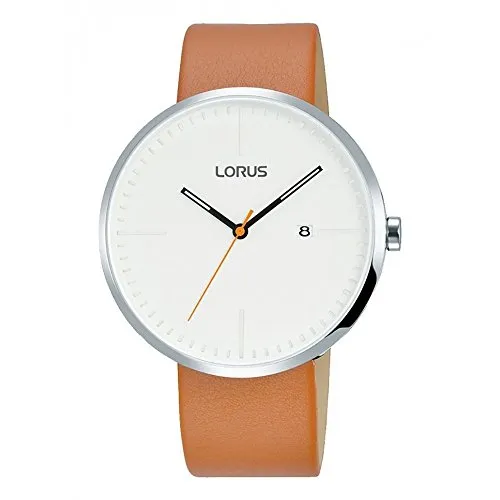 Lorus Classic Man Herren Uhr analog Quarzwerk mit Leder Armband RH901JX9